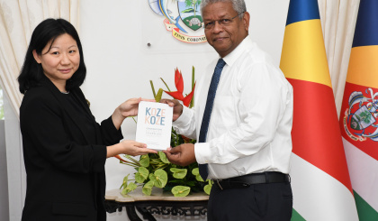 President receives copy of ‘Koze Koze’