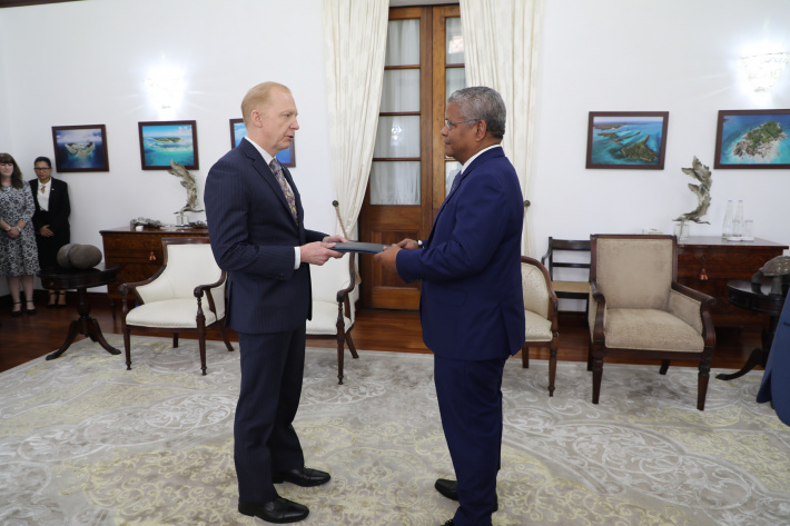 New US ambassador to Seychelles accredited