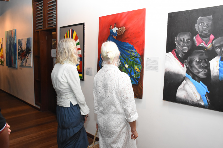 Exposition à l’Alliance Française des Seychelles     ‘Francophonie d’ici et d’ailleurs’