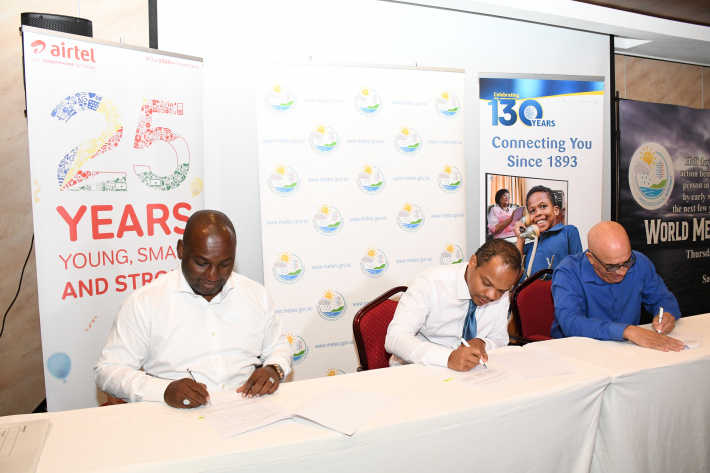 Telecom firms team up to  boost early warning system     By Patrick Joubert