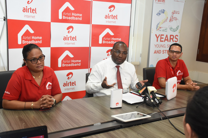 Airtel Seychelles launches new Home Broadband Unlimited internet   