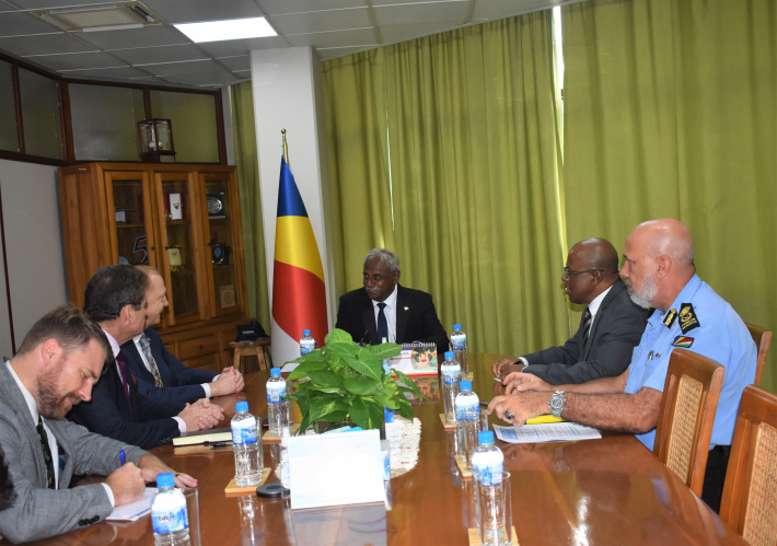 US ambassador pays courtesy call on Internal Affairs minister