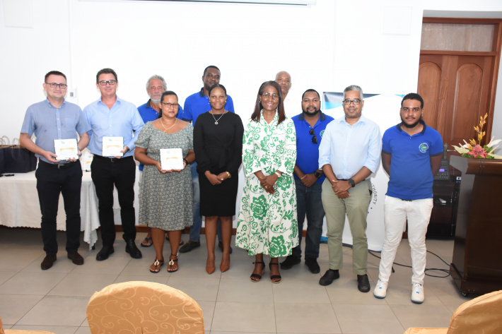 SPGA honours key partners of the Ste Anne Marine Park   
