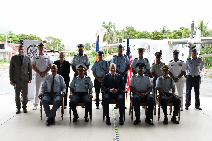 Seychelles Defence Forces receives Maritime Video Downlink Systems from the United States of America