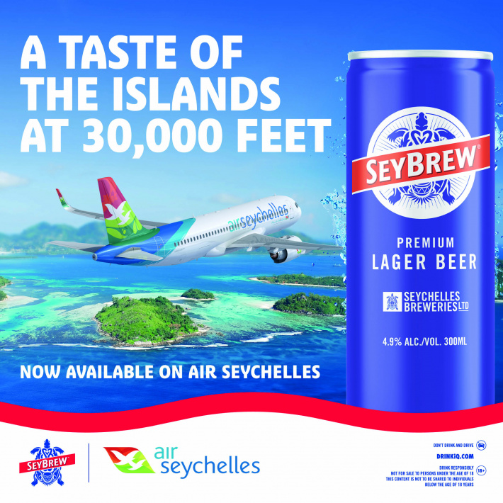 Air Seychelles introduces Seybrew onboard flights -Seychelles Nation