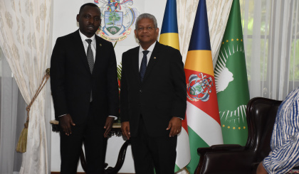 AfDB executive director calls on head of state