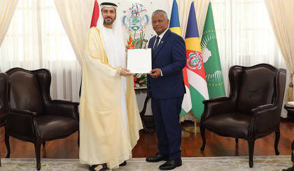 President Ramkalawan receives invitation for COP28 in UAE