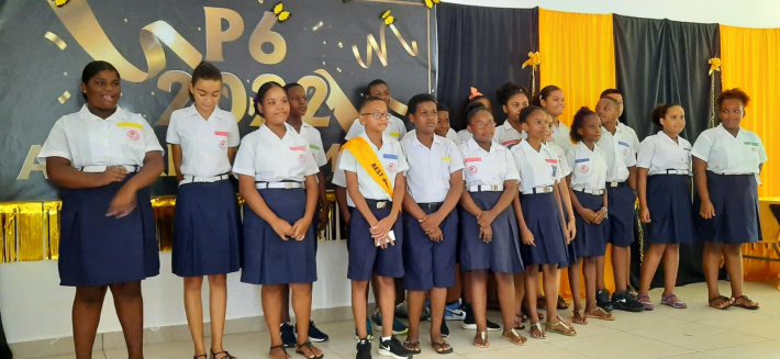 Anse Etoile school rewards its best pupils   