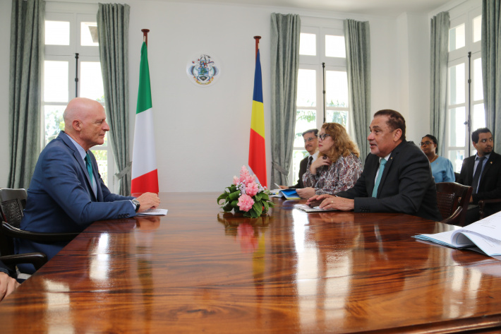 Seychelles and Italy to reinforce collaboration in key sectors   