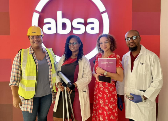    Absa staff pay tribute to hardworking men and women