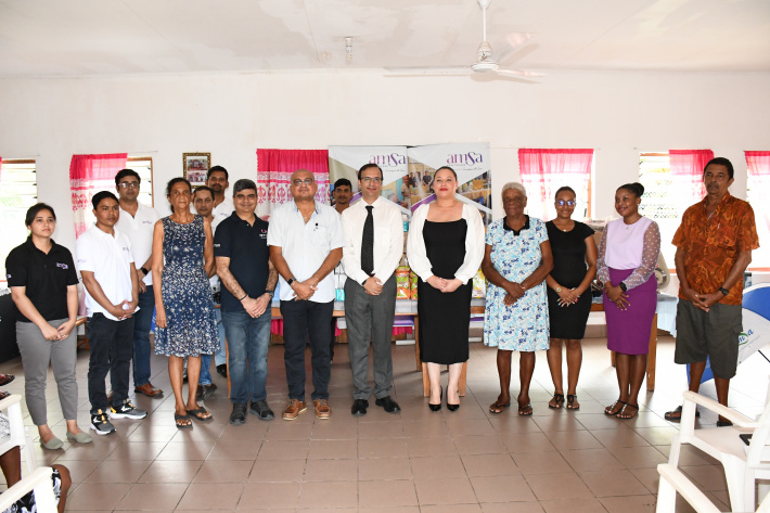 AMSA Seychelles donates to La Retraite home for the elderly