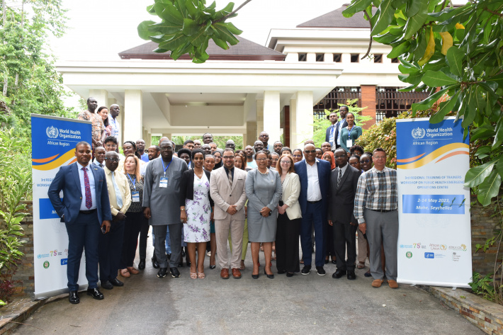 Seychelles host African Regional training of trainers’ workshop on Public Health Emergency Operation Centres