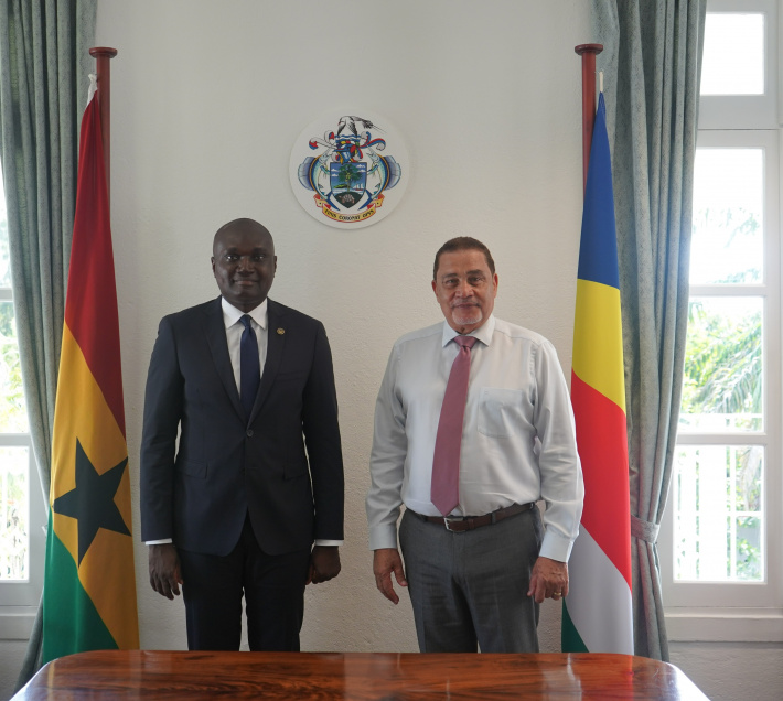 Seychelles and Ghana renew commitment for bilateral cooperation