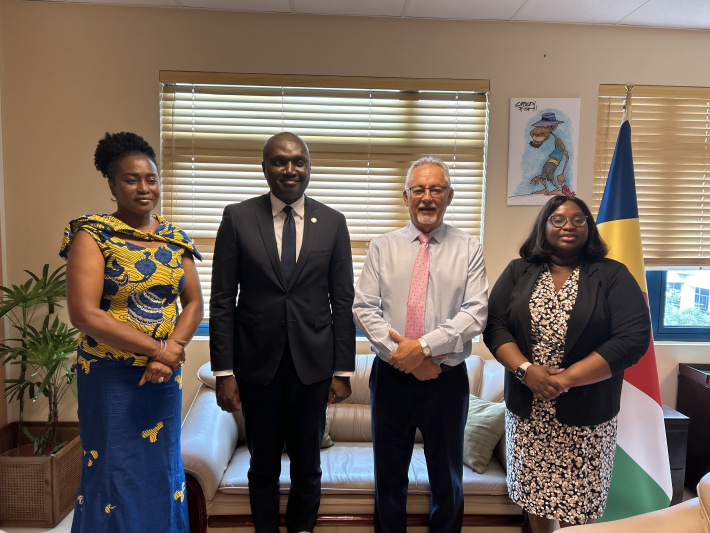 Seychelles and Ghana discuss strengthening cooperation in fisheries sector