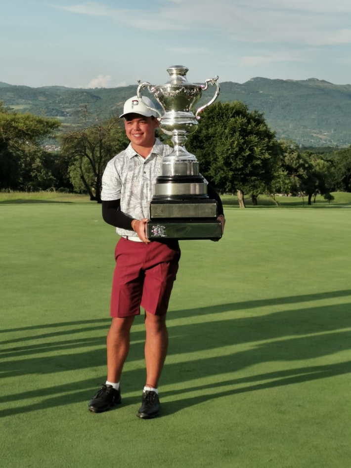    Interview with young South Africa-based golfer Jaden Deltel