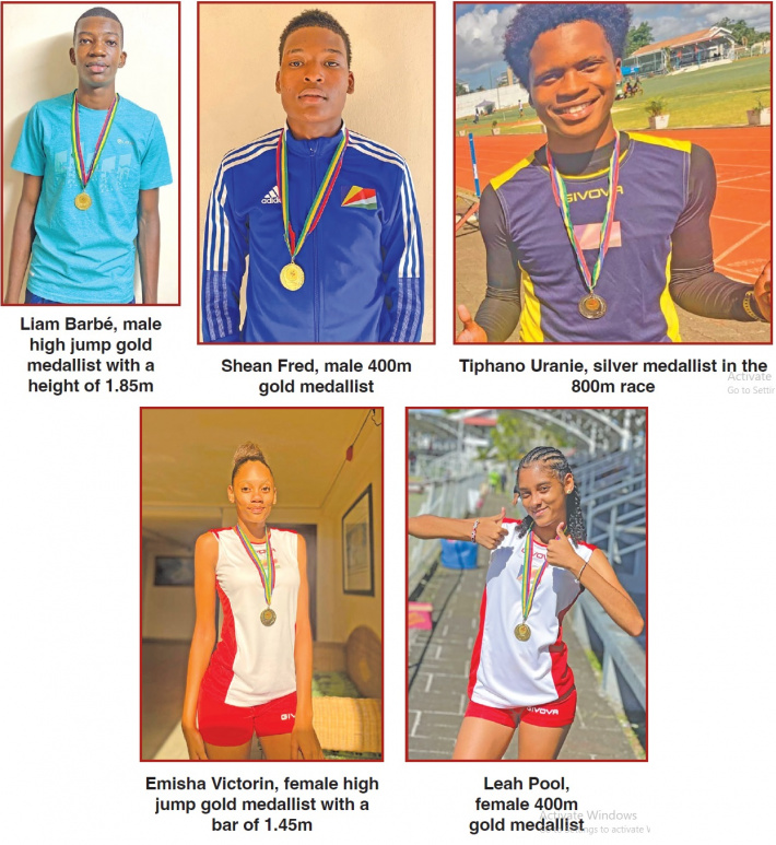 Athletics: Pepsi Cola U-18 National Championships and Open Championships (Réduit, Mauritius)