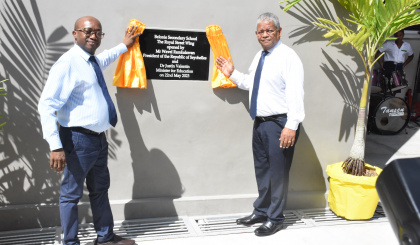 Newly built Belonie  school officially opens