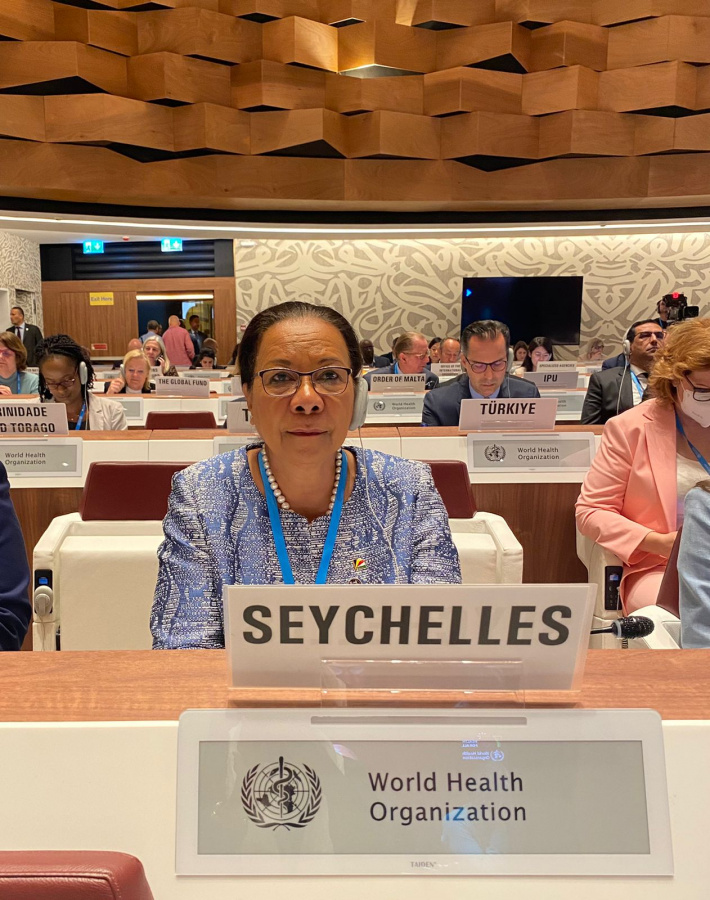 Health minister leads delegation to 76th World Health Assembly in Geneva