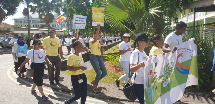 Awareness march marks World Food Safety Day