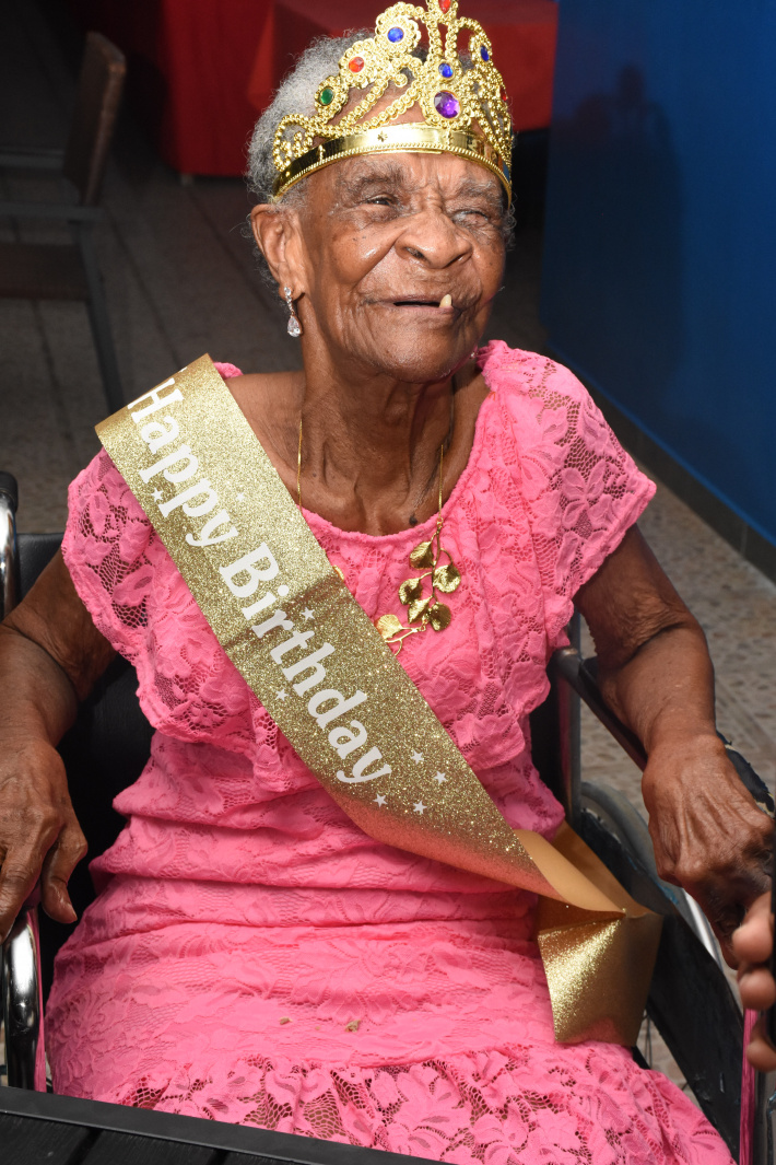 Seychelles’ newest centenarian  urges youngsters to be respectful