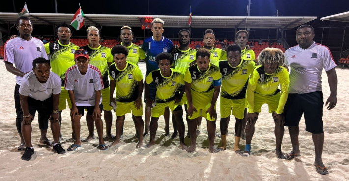 Beach Soccer: Tri-Nation National Day Tournament