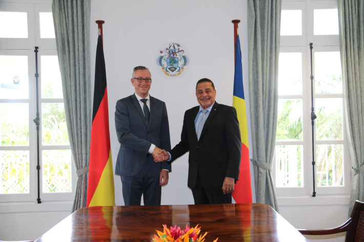 Seychelles and Germany commit to enhance cooperation in various fields of mutual interests