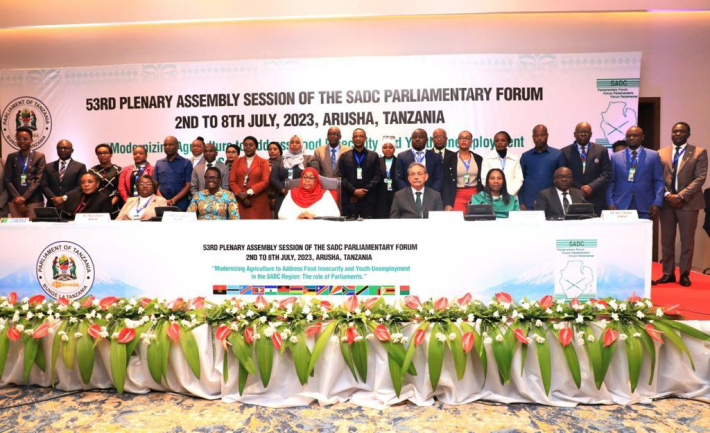 President of SADC Parliamentary Forum presides over 53rd Plenary Assembly