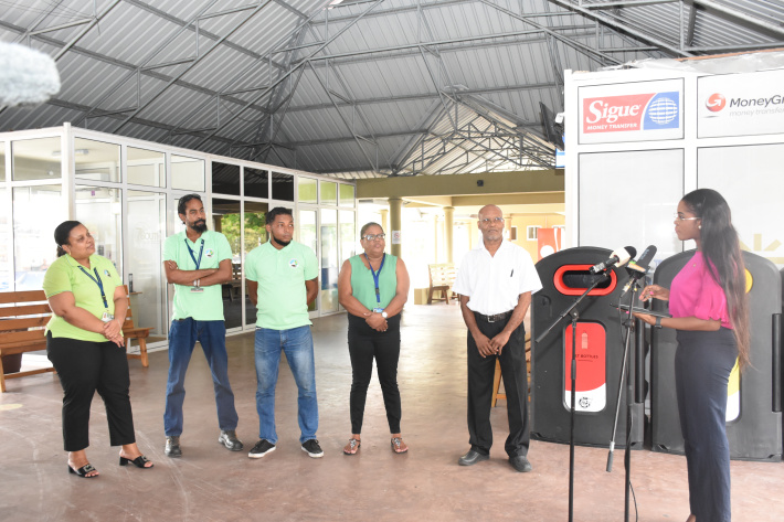 Waste segregation enhanced through donation of recycled bins