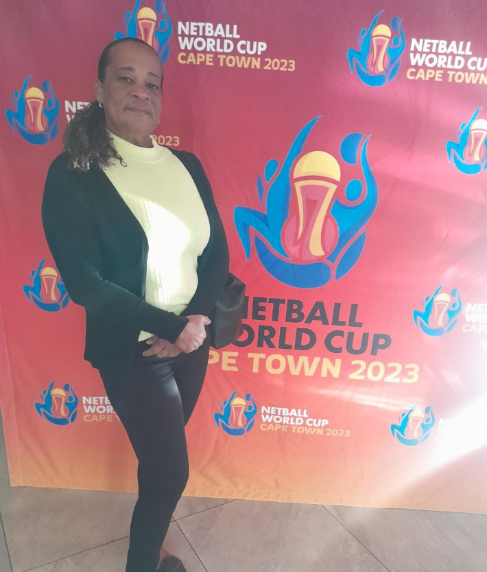 Isidore discusses netball development in Seychelles in South Africa