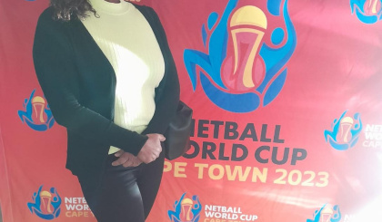 Isidore discusses netball development in Seychelles in South Africa