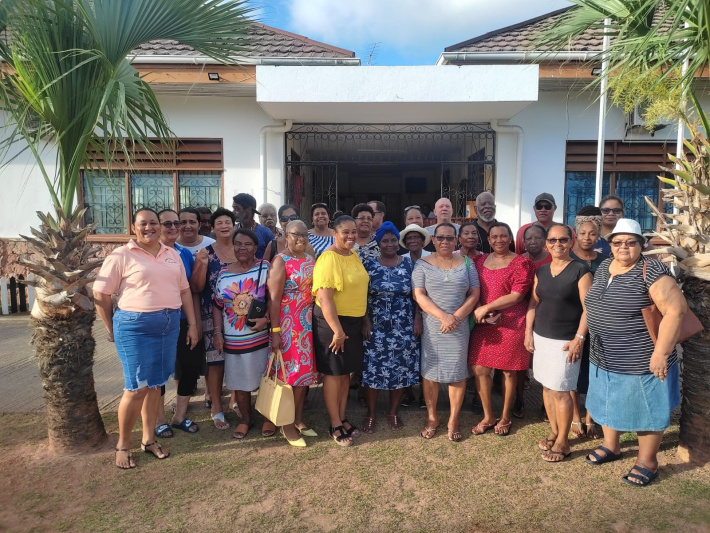 Grand Anse Praslin’s senior citizens club elects new executive committee