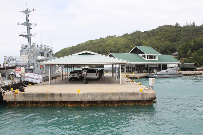 Baie Ste Anne jetty handed over to Coast Guard   