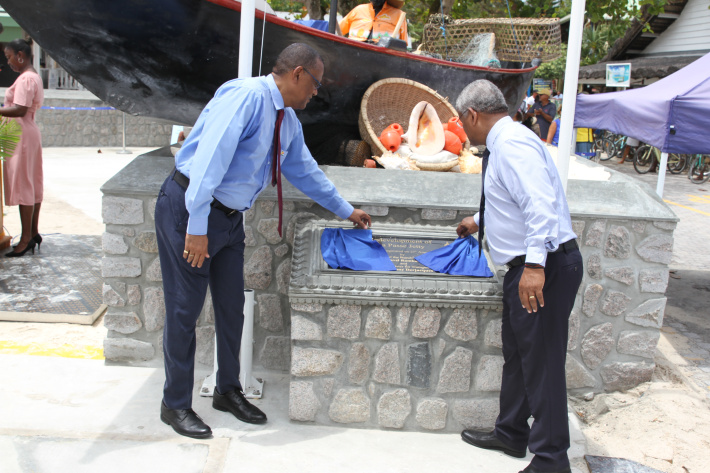 President Ramkalawan officially opens La Passe jetty