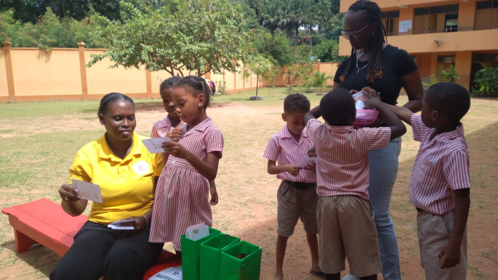 ‘Come Read With Me' activity makes reading fun at Anse Aux primary 