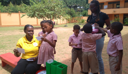 ‘Come Read With Me' activity makes reading fun at Anse Aux primary 