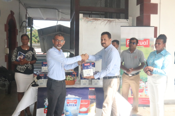 International Food Solutions donates dairy products to health ministry