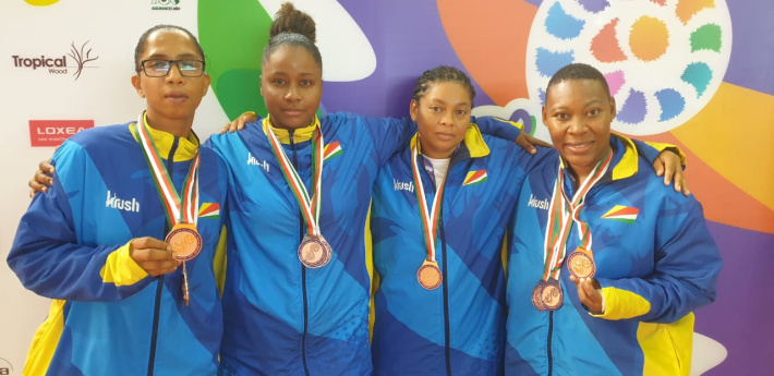 Four more bronze medals for local karatekas