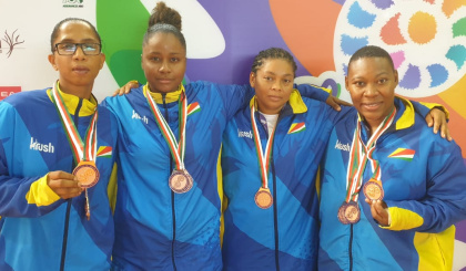 Four more bronze medals for local karatekas