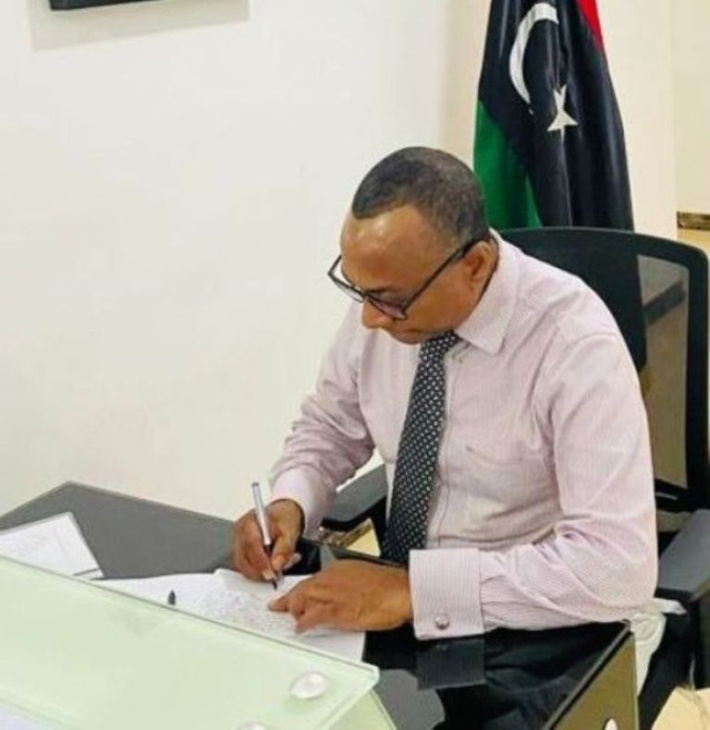 Condolence book for flood victims opens at the Libyan embassy