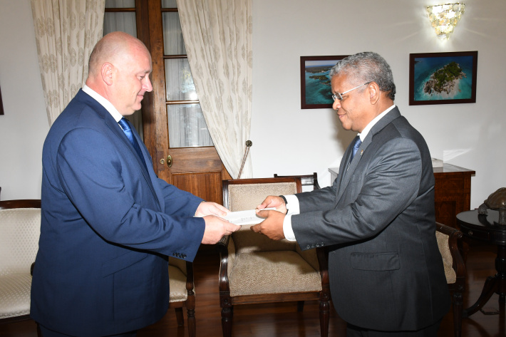 Miroslav Kosek is the new Czech ambassador to Seychelles   