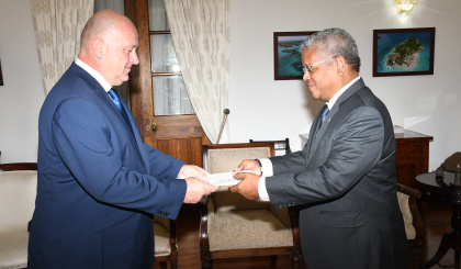 Miroslav Kosek is the new Czech ambassador to Seychelles   