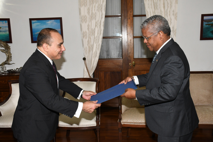 New Egyptian ambassador accredited