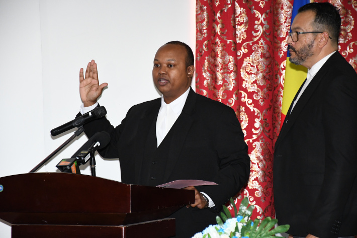 Andy Asba becomes the first Chief Magistrate in Seychelles’ Judiciary