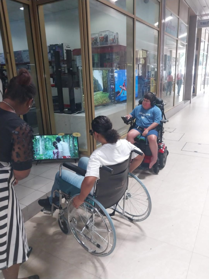 Wheelchair challenge