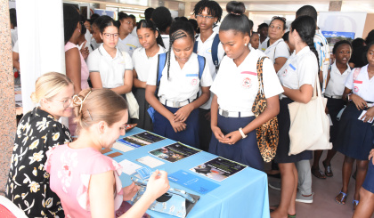 Hilton Seychelles hosts careers fair for secondary students