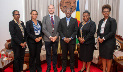 Delegation from the Open Government Partnership calls on deputy speaker   