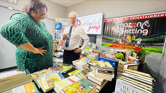 Doubleclick group donates 300 books to the National Library