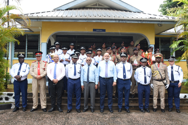 New recruits join the police force