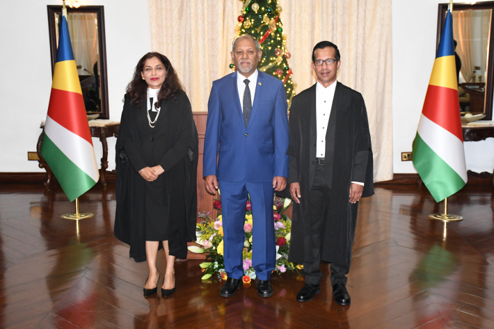 Two new non-resident Justices of Appeal sworn in