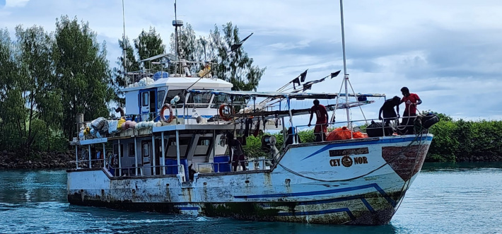 Suspected illegal fishing in Seychelles waters
